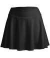 SR797F S797F Spiro Ladies Recycled Fitness Skort Black colour image